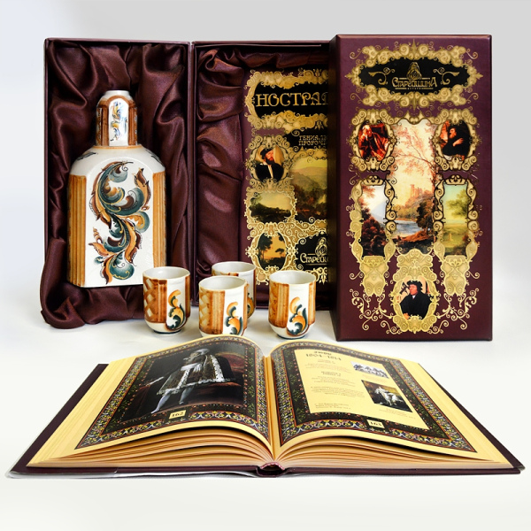 Подарочный набор "Нострадамус" (с фарфоровым штофом)